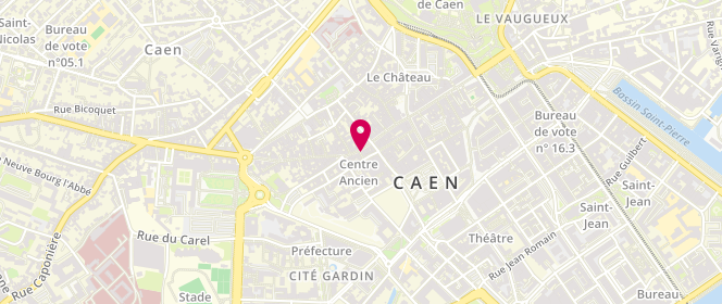 Plan de Saint-James, 139 Rue Saint-Pierre, 14000 Caen