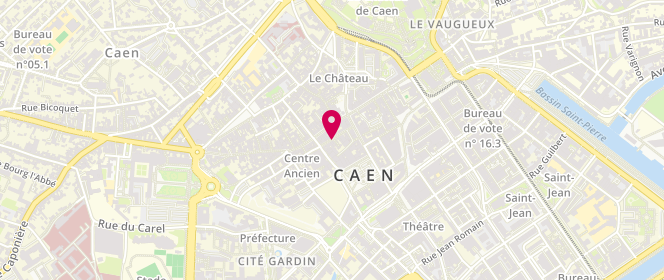 Plan de Xavanne, 17 Rue de Bras, 14000 Caen