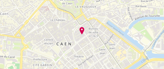 Plan de (Stand) Rayon Concede au Printemps, 28 Rue Saint-Jean, 14000 Caen