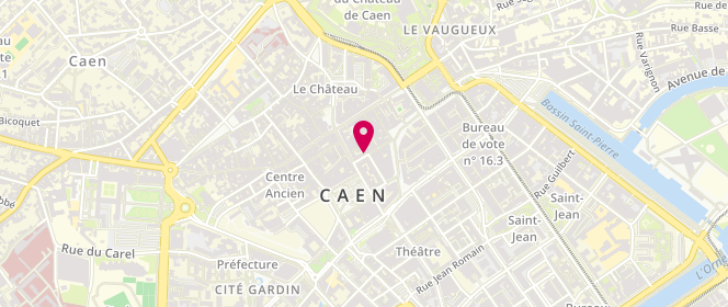 Plan de Hema, 14-16 Rue du Moulin, 14000 Caen