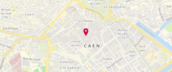 Plan de Cache-Cache, 9 Rue de Bras, 14000 Caen