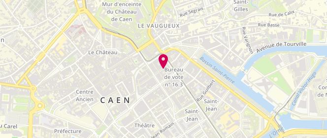Plan de Phildar, 8 Rue Neuve Saint Jean, 14000 Caen
