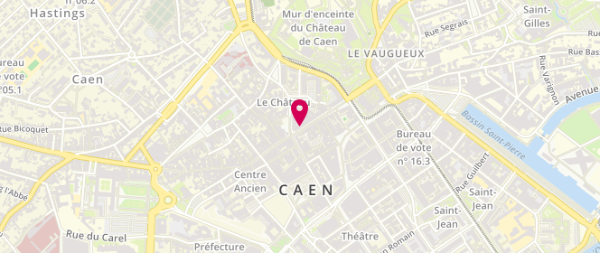 Plan de Made In De, 58 Rue Saint-Pierre, 14000 Caen