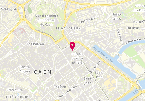 Plan de Isha - Caen, 33 Rue Neuve Saint-Jean, 14000 Caen