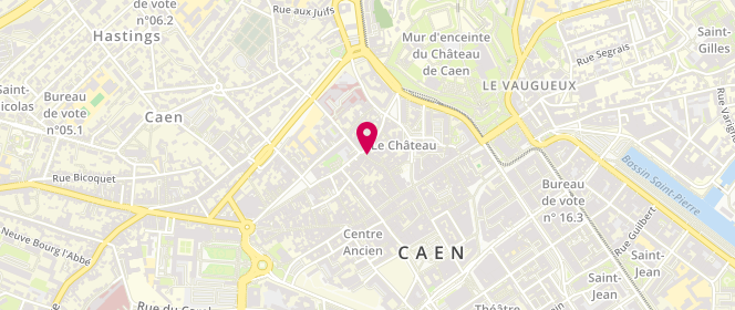 Plan de Romy Caen, 30 Rue Froide, 14000 Caen