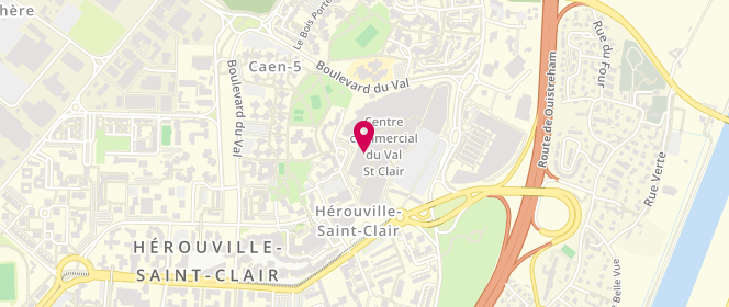 Plan de Bréal, Boulevard du Val, 14200 Hérouville-Saint-Clair