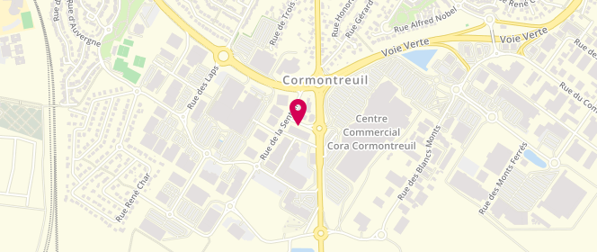 Plan de Celio, 5 Rue de la Sentelle, 51350 Cormontreuil