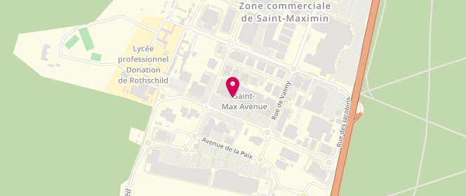 Plan de Fiesta Revolution, Saint Max Avenue
201 Rue des Girondins, 60740 Saint-Maximin