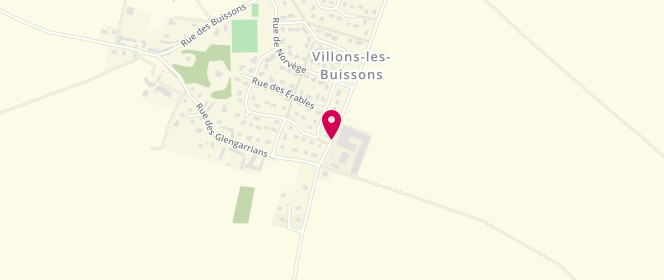 Plan de Linfini, 1 Place Hell S Corner, 14610 Villons-les-Buissons