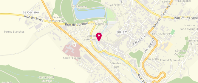 Plan de Anny Boutique, 6 Rue de la Poterne, 54150 Val-de-Briey