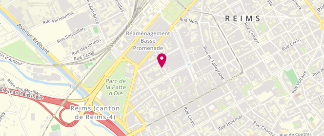 Plan de Folies, 41 Rue Jeanne-d'Arc, 51100 Reims