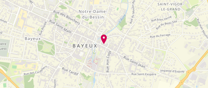 Plan de Regard de Femme, 29 Rue Saint-Jean, 14400 Bayeux