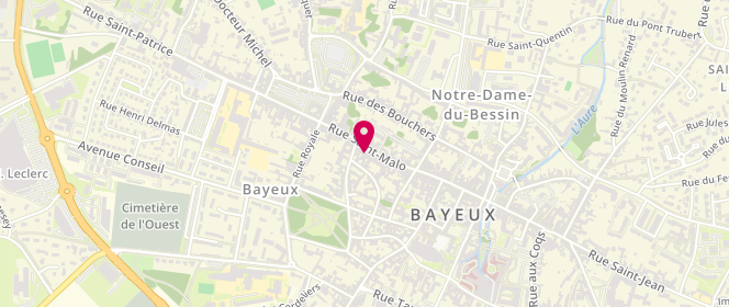 Plan de I - Code By Ikks, 47 Rue Saint-Malo, 14400 Bayeux