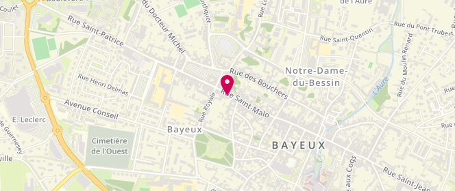 Plan de Devred 1902, 61 Rue Saint-Malo, 14400 Bayeux