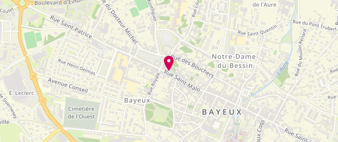 Plan de Ici le Style, 72 Rue Saint-Malo, 14400 Bayeux