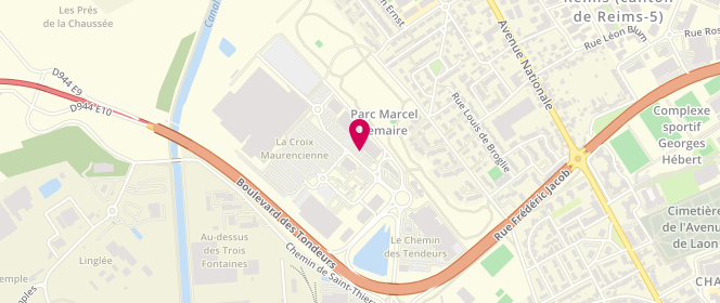 Plan de Stokomani Saint-Brice-Courcelles, 90 Rue du Mont César, 51370 Saint-Brice-Courcelles