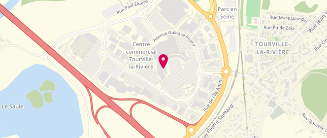 Plan de Morgan, la Riviere, Centre Commercial
2 avenue Gustave Picard, 76410 Tourville-la-Rivière
