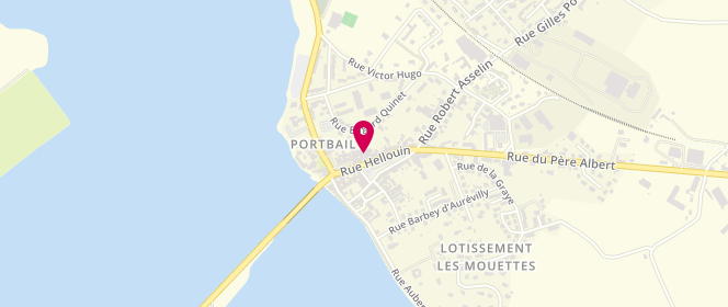 Plan de Mariamélina, 9 Rue Hellouin, 50580 Port-Bail-sur-Mer