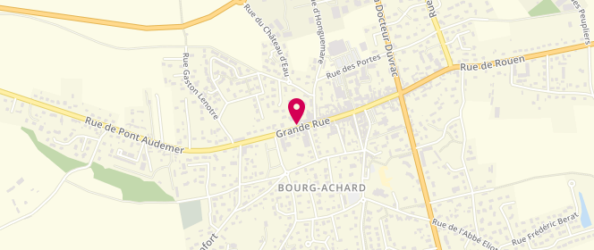 Plan de De Jour de Nuit, 370 Grande Rue, 27310 Bourg-Achard