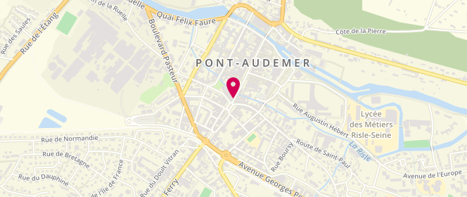 Plan de Solo, 3 Rue Thiers, 27500 Pont-Audemer