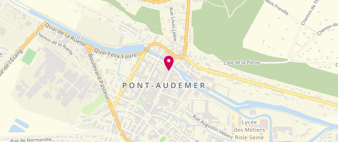 Plan de La Boutique Iter'Action, 89 Rue de la République, 27500 Pont-Audemer