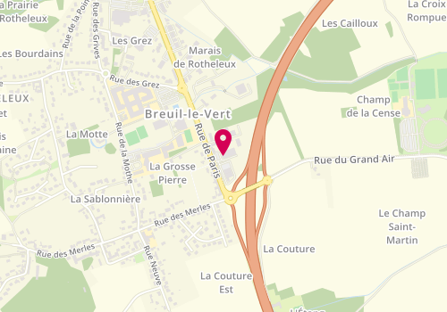 Plan de Vii Idem, 849/851 Route de Paris, 60600 Breuil-le-Vert