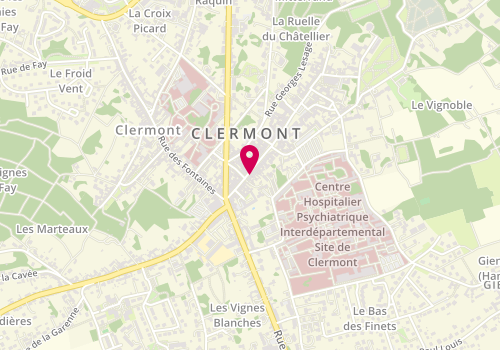 Plan de Namasté Déco d'Ailleurs, 38 Rue de la République, 60600 Clermont