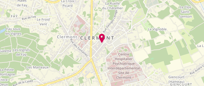 Plan de Hom'Style, 67 Rue de la République, 60600 Clermont