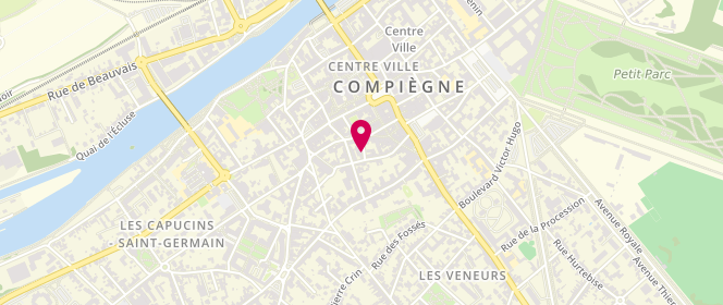 Plan de Dégrif'emoi, 10 Rue du Croissant, 60200 Compiègne