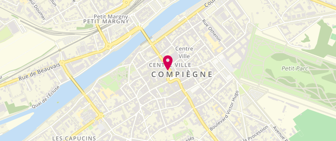 Plan de Un Jour Ailleurs, 50 Rue Solférino, 60200 Compiègne