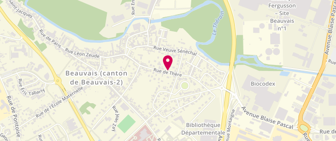 Plan de Camaieu, Zone Aménagement de Ther
6 Avenue Descartes, 60000 Beauvais