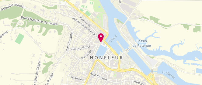Plan de Blanc du Nil Honfleur, 10 Quai Sainte-Catherine, 14600 Honfleur