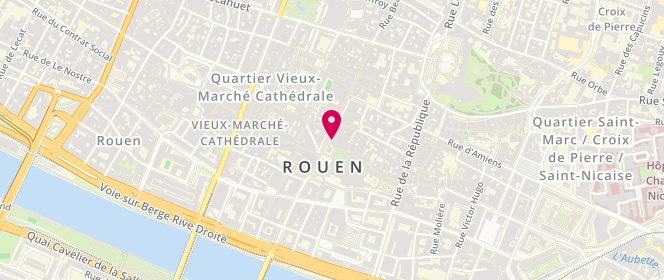 Plan de Hema, 10-12 Rue des Carmes, 76000 Rouen