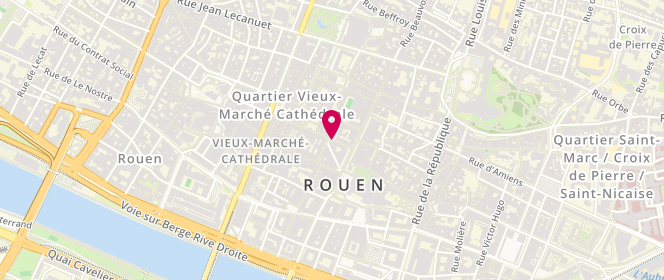 Plan de Grain de Folie, 23 Rue Aux Juifs, 76000 Rouen