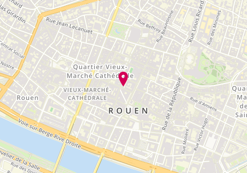 Plan de The Kooples, 12 Rue Aux Juifs, 76000 Rouen