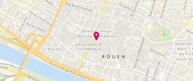 Plan de Hugli, 18 Rue Massacre, 76000 Rouen