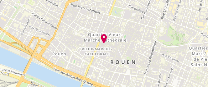Plan de Ma Première Boutique, 17 Rue Massacre, 76000 Rouen
