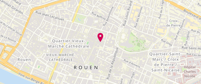 Plan de Gant, 39 Rue de l'Hôpital, 76000 Rouen