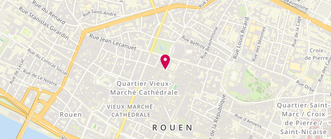 Plan de Des Petits Hauts, 52 Rue Ganterie, 76000 Rouen