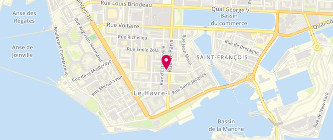 Plan de Zip Mercerie, Le
81 Rue de Paris, 76600 Le Havre