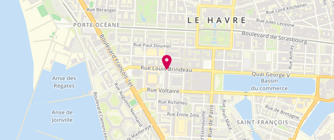 Plan de Gant, 62 Rue Louis Brindeau, 76600 Le Havre