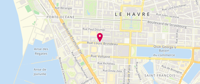 Plan de Couleurs du Sud, 57 Rue Louis Brindeau, 76600 Le Havre