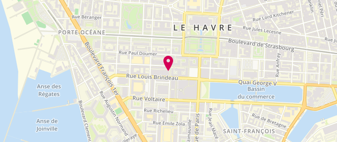 Plan de Romy Lh, 61 Rue Bernardin de Saint-Pierre, 76600 Le Havre
