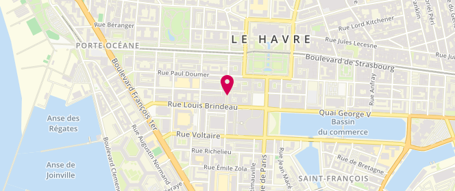Plan de Devernois, 68 Rue Bernardin de Saint-Pierre, 76600 Le Havre