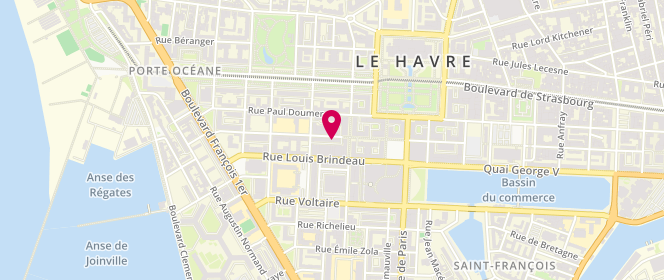 Plan de Les Petits Havrais, 74 Rue Victor Hugo, 76600 Le Havre