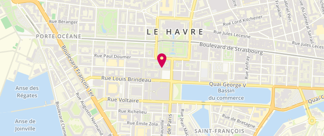 Plan de Villa Homme, 119 Rue Victor Hugo, 76600 Le Havre