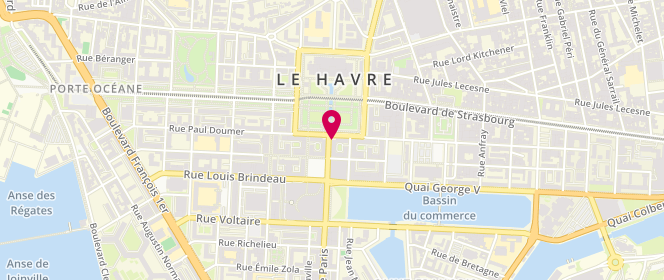 Plan de Bisserier, 192 Rue de Paris, 76600 Le Havre