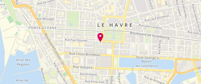 Plan de Nagawika, 104 Rue Paul Doumer, 76600 Le Havre