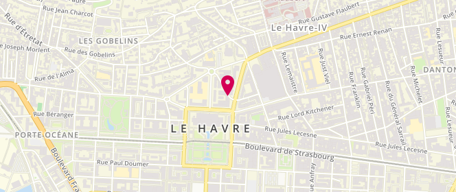 Plan de Douceur du Temps, 3 Rue Edouard Herriot, 76600 Le Havre