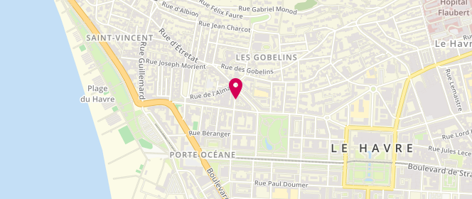 Plan de Tilleul-Menthe, 38 Rue Louis Philippe, 76600 Le Havre